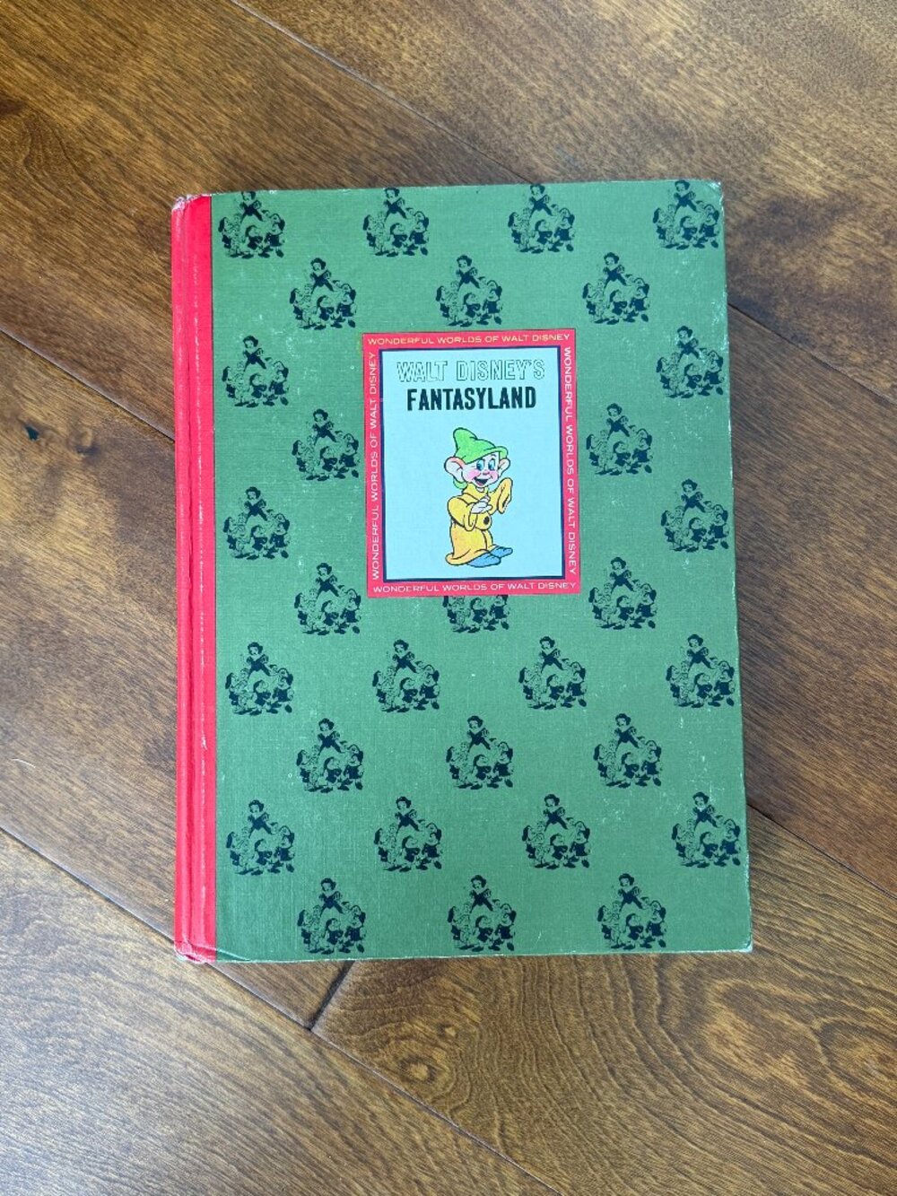 1965 Walt Disney's Fantasyland 1st Edition Illustrated HC VTG